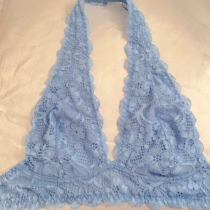 Blue bralette